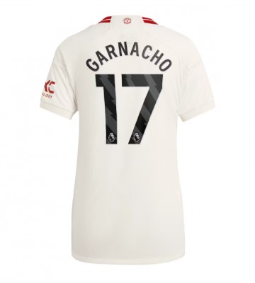 Manchester United Alejandro Garnacho #17 Replika Tredjetrøje Dame 2023-24 Kortærmet